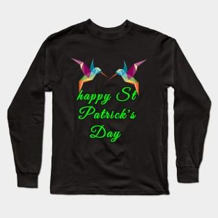 St Patrick's Dabbing Leprechaun Long Sleeve T-Shirt